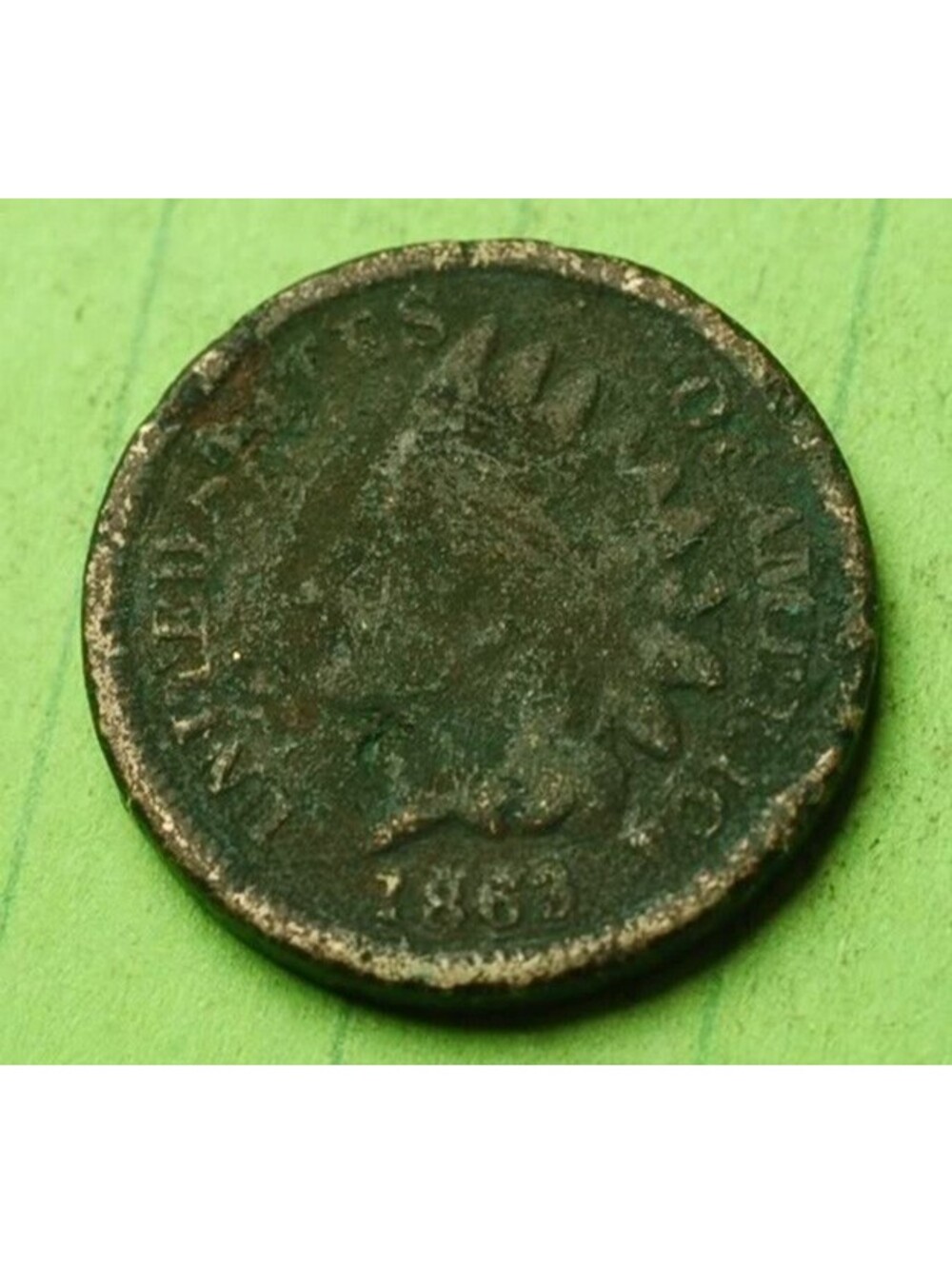 X403 1863 Indian Head Cent Penny 1c CIVIL WAR ERA - Check Out Our Store old coin